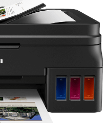 فروش پرینتر جوهر افشان چهارکاره رنگی کانن مدل PIXMA G4411